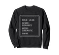 Affirmation Mental Health Main Sweatshirt - Fun Novelty Design for Adults - T-Shirt, Sweatshirt, Hoodie