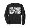 Sped Teacher Small Steps Big Wins Sweatshirt - Minimalist Print Unisex - T-Shirt, Sweatshirt, Hoodie