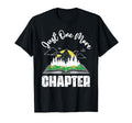 Just One More Chapter Reading Books T-Shirt - Custom Art Print for Adults - T-Shirt, Sweatshirt, Hoodie