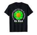 Be Kind Green Ribbon Sunflower T-Shirt - Casual Everyday Wear for Adults - T-Shirt, Sweatshirt, Hoodie