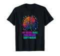 My Brain Runs Software Adhd Creative T-Shirt - Novelty Apparel Men Women - T-Shirt, Sweatshirt, Hoodie