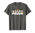 Row Ghosts Reading Halloween Book Lover T-Shirt - Unique Graphic Men Women - T-Shirt, Sweatshirt, Hoodie