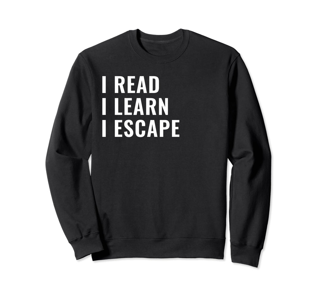 Bibliophile Meme Sweatshirt - Minimalist Print Men Women - T-Shirt, Sweatshirt, Hoodie