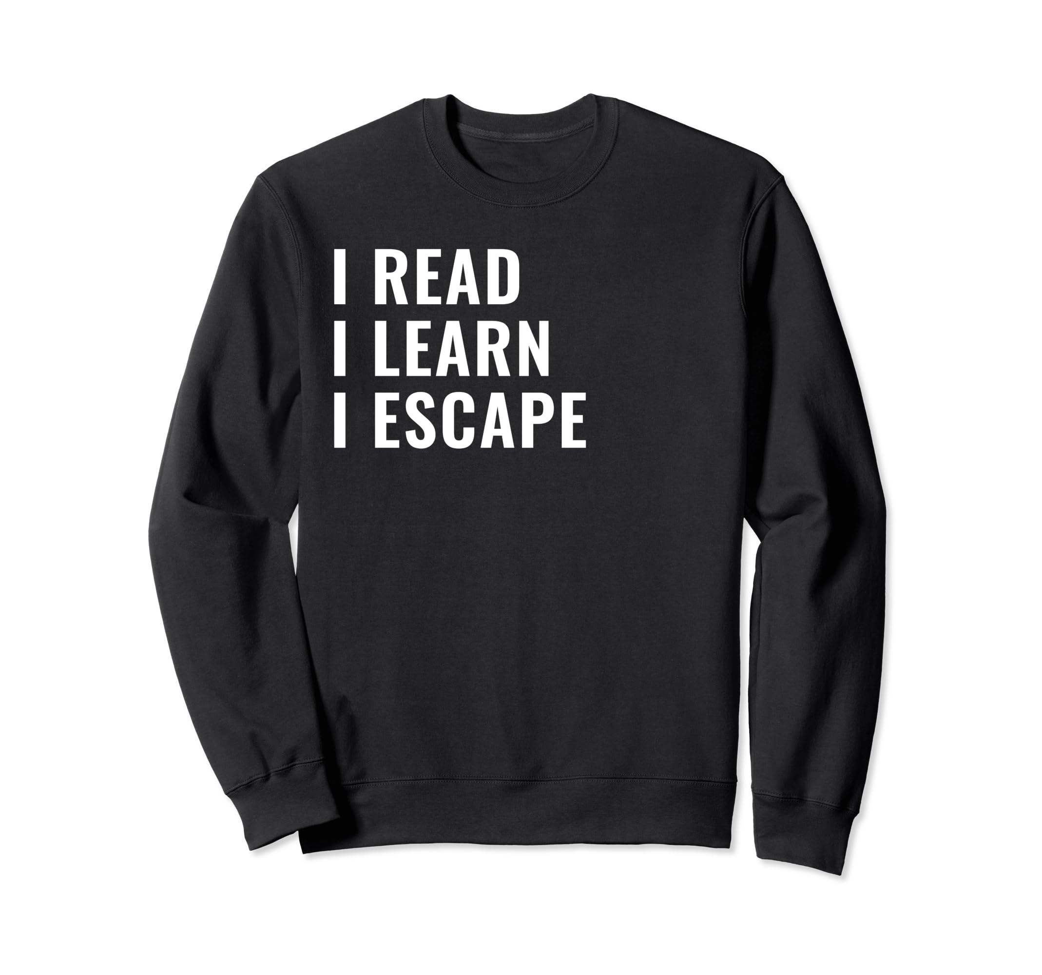 Bibliophile Meme Sweatshirt - Minimalist Print Men Women - T-Shirt, Sweatshirt, Hoodie
