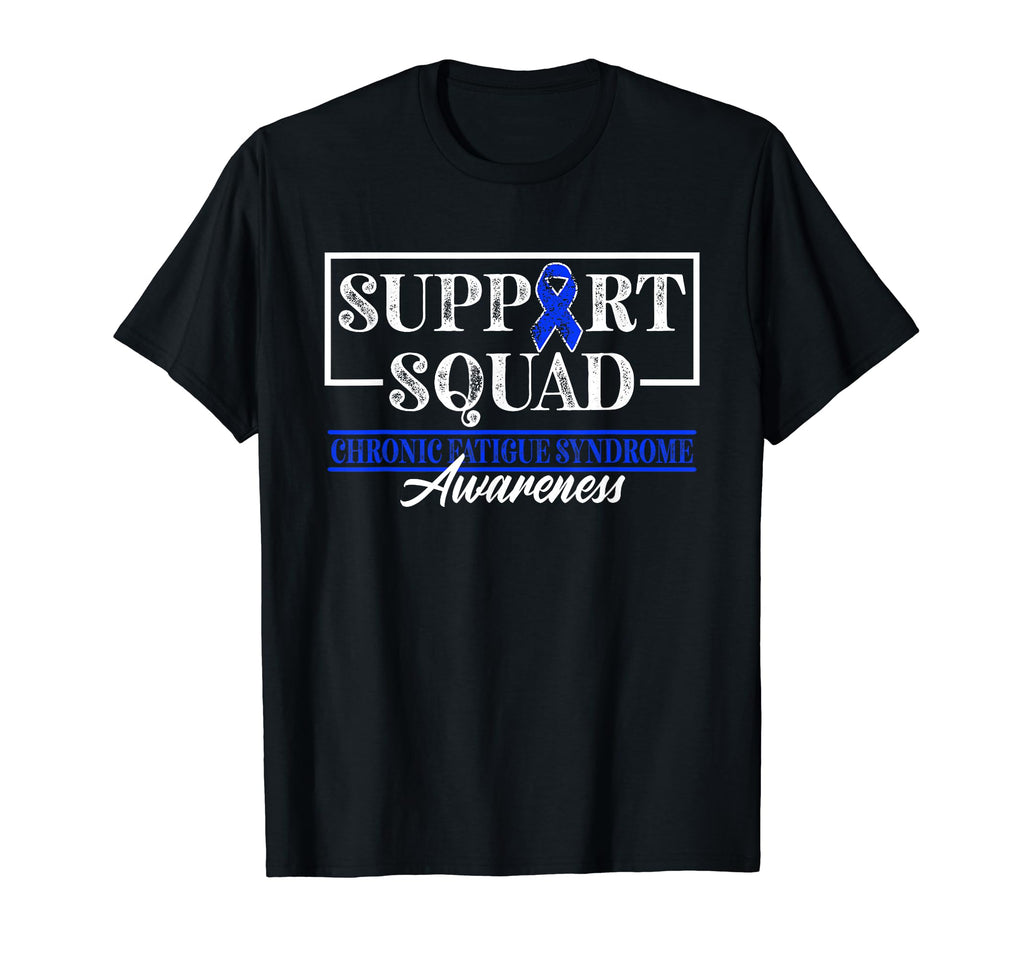 Support Awareness Squad I Me Cfs T-Shirt - Custom Art Print Men Women - T-Shirt, Sweatshirt, Hoodie