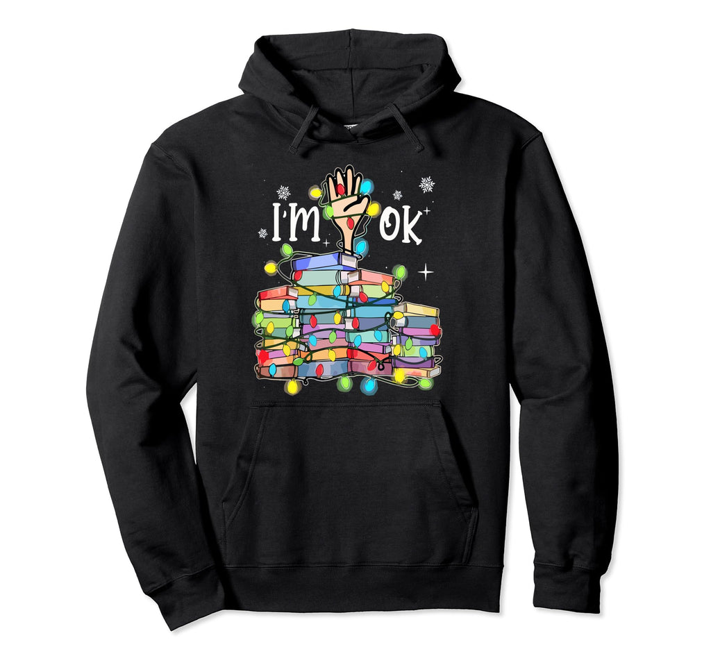 Reading Books Librarian Reader Nerd Hoodie - Aesthetic Graphic Men Women - T-Shirt, Sweatshirt, Hoodie