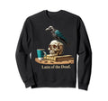 Full Optimism Latte Dead Skull Mug Crow Sweatshirt - Trendy Graphic Unisex - T-Shirt, Sweatshirt, Hoodie