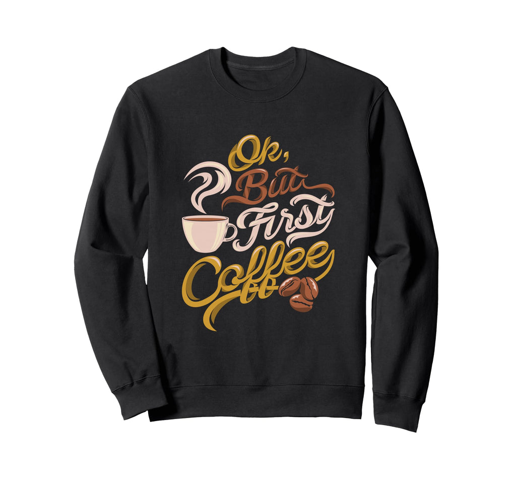 Introvert Social Battery Coffee Morning Sweatshirt - Graphic Print Unisex - T-Shirt, Sweatshirt, Hoodie