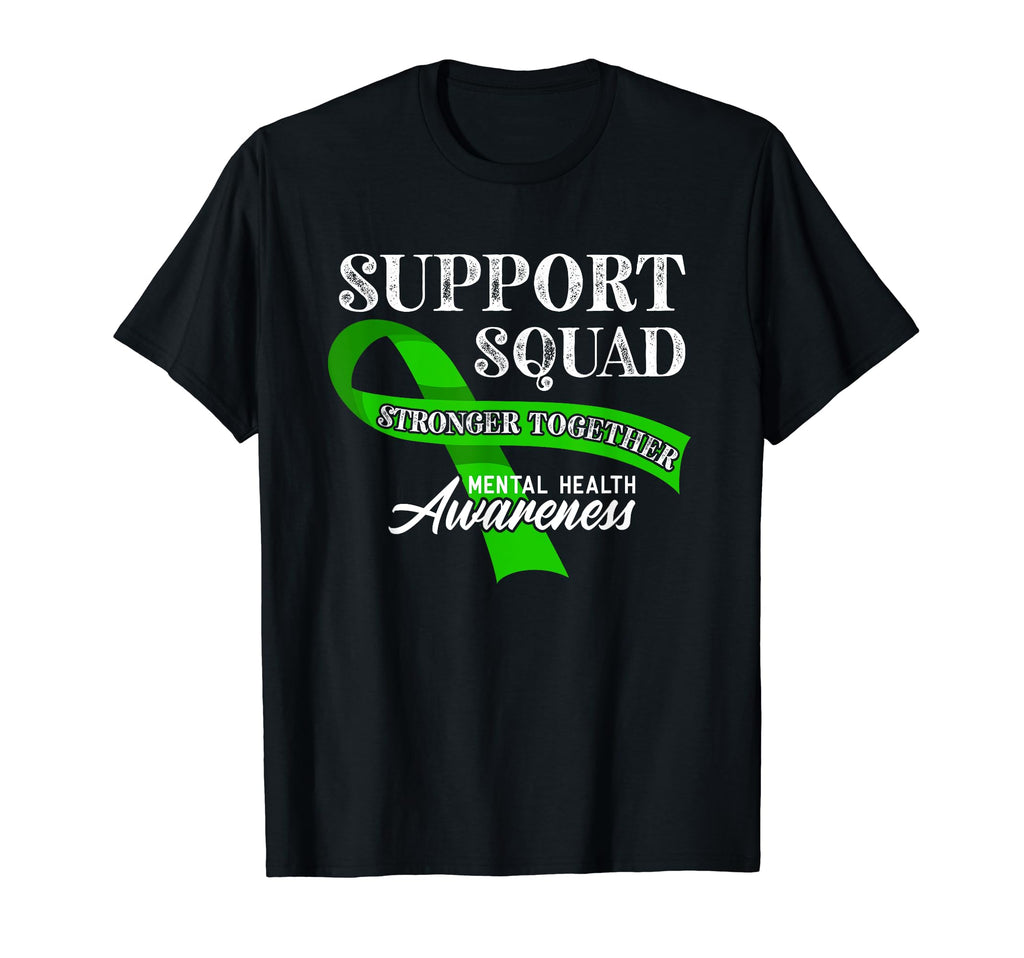 Support Awareness Squad I Depression T-Shirt - Novelty Apparel for Adults - T-Shirt, Sweatshirt, Hoodie
