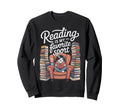 Reading Is My Favorite Sport Book Sweatshirt - Aesthetic Graphic Men Women - T-Shirt, Sweatshirt, Hoodie