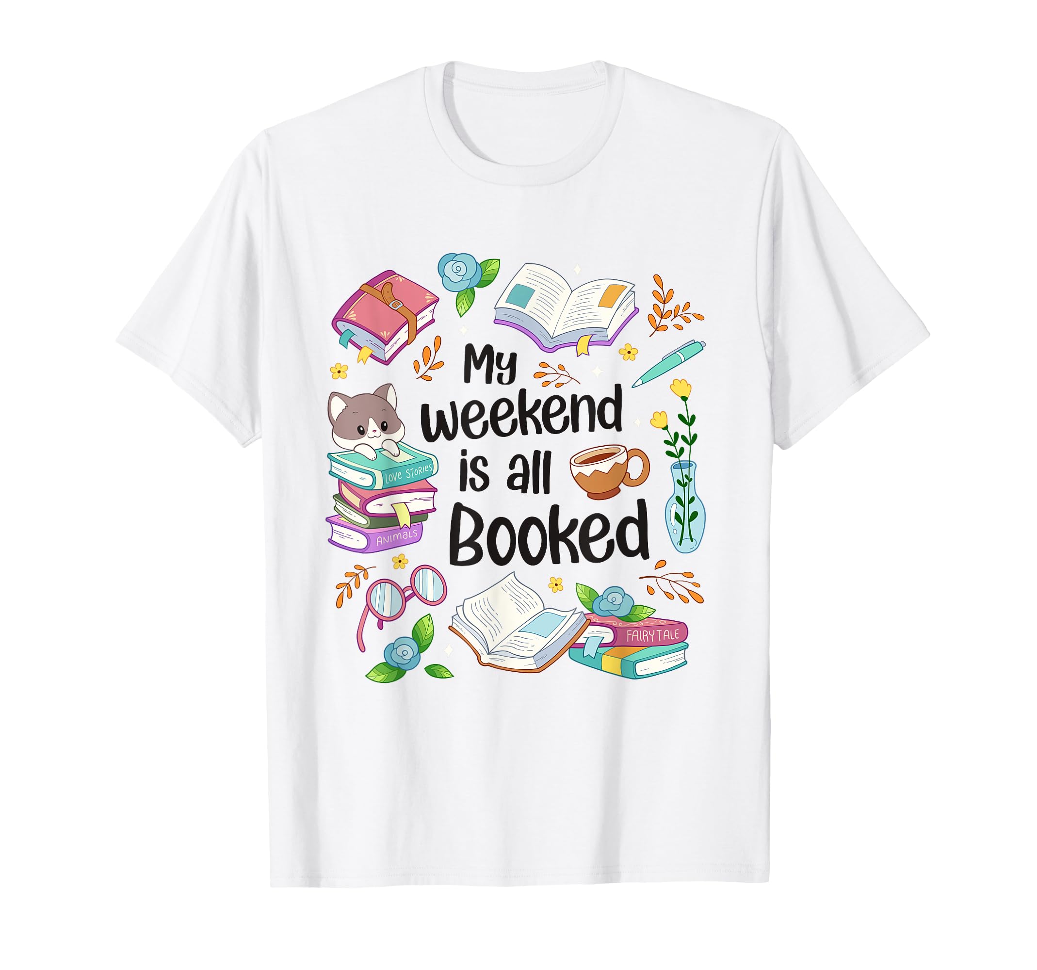 Funny Reader Cozy My Weekend If T-Shirt - Minimalist Print Men Women - T-Shirt, Sweatshirt, Hoodie