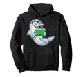 Dolphin Nerd Book Glasses Hoodie - Trendy Graphic Men Women - T-Shirt, Sweatshirt, Hoodie
