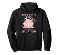Shes Got Book Every Situation Hoodie - Graphic Print Men Women - T-Shirt, Sweatshirt, Hoodie
