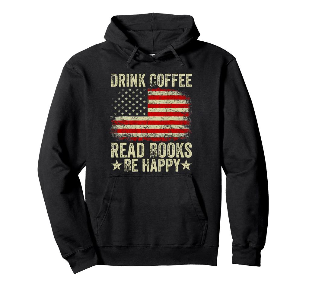 Funny Mom American Flag Drink Hoodie - Casual Everyday Wear for Adults - T-Shirt, Sweatshirt, Hoodie