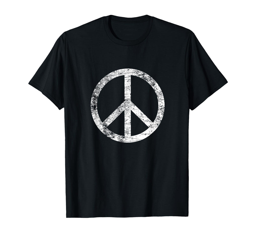 Distressed Peace Sign Peace Symbol T-Shirt - Streetwear Style for Adults - T-Shirt, Sweatshirt, Hoodie
