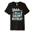 Silent Retreat Participants Mindfulness T-Shirt - Custom Art Print Unisex - T-Shirt, Sweatshirt, Hoodie