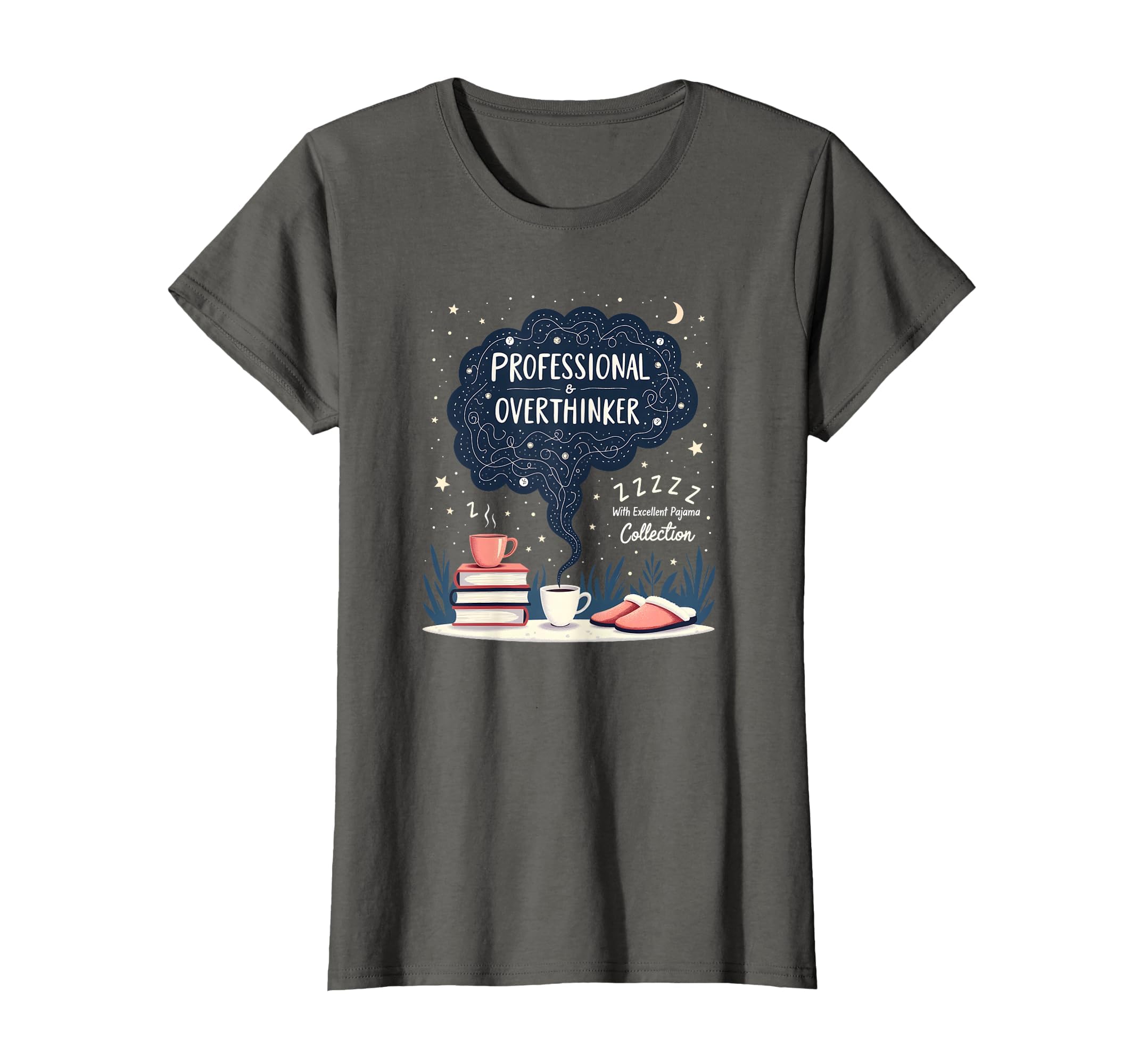 Professional Overthinker Funny Sweatshirt - Custom Art Print for Adults - T-Shirt, Sweatshirt, Hoodie