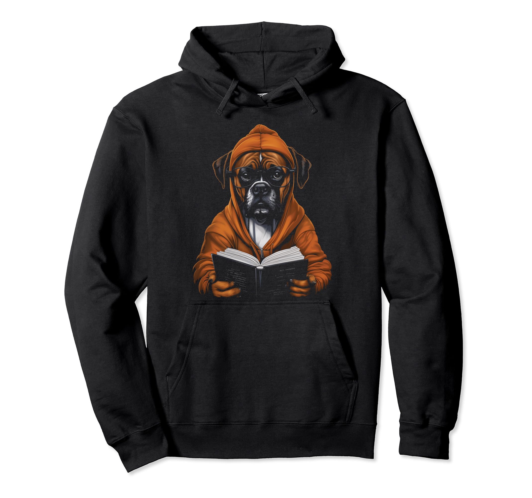 Book Stuff Book Lovers Boxer Reading Hoodie - Streetwear Style Men Women - T-Shirt, Sweatshirt, Hoodie