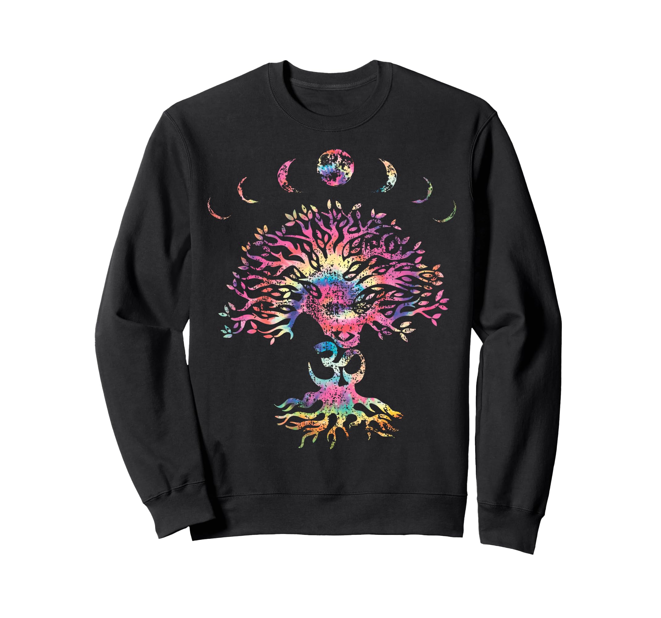 Sacred Yoga Tree Meditation Om Sweatshirt - Streetwear Style for Adults - T-Shirt, Sweatshirt, Hoodie