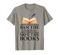 Ban Fascists Save Books Book Lover T-Shirt - Streetwear Style Men Women - T-Shirt, Sweatshirt, Hoodie
