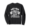 Yoga Pose Funny Yoga Practitioner Sweatshirt - Custom Art Print for Adults - T-Shirt, Sweatshirt, Hoodie