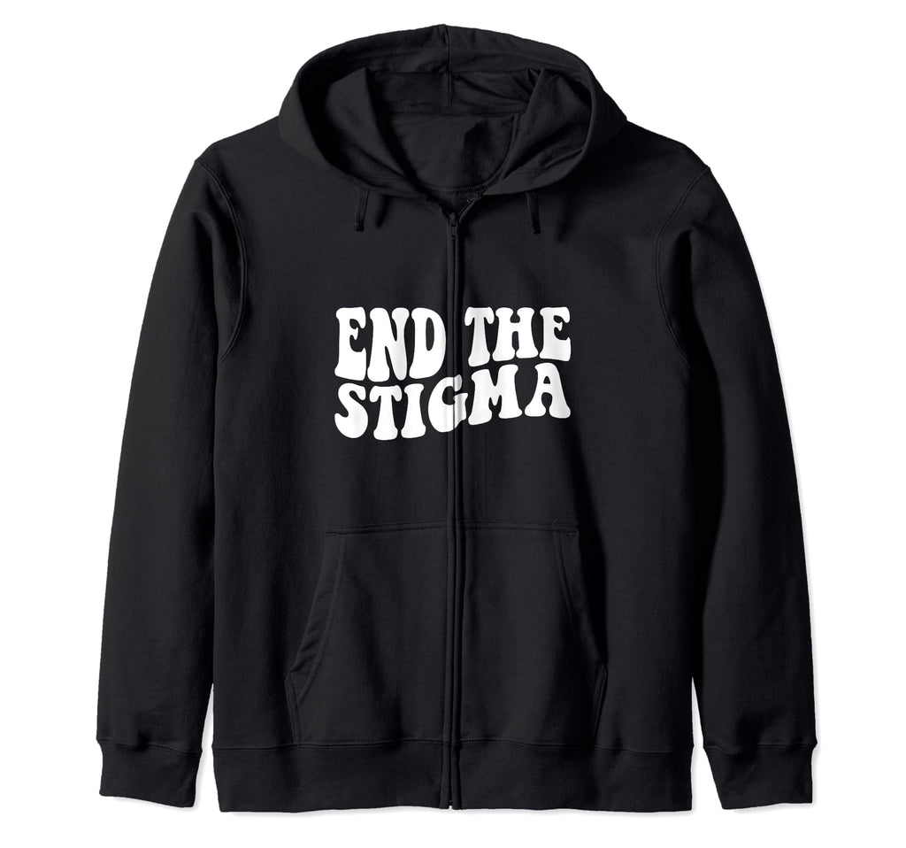 Health Awareness End Stigma T-Shirt - Graphic Print for Adults - T-Shirt, Sweatshirt, Hoodie