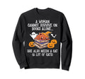 Cannot Survive Books Alone She Also Sweatshirt - Novelty Apparel Unisex - T-Shirt, Sweatshirt, Hoodie