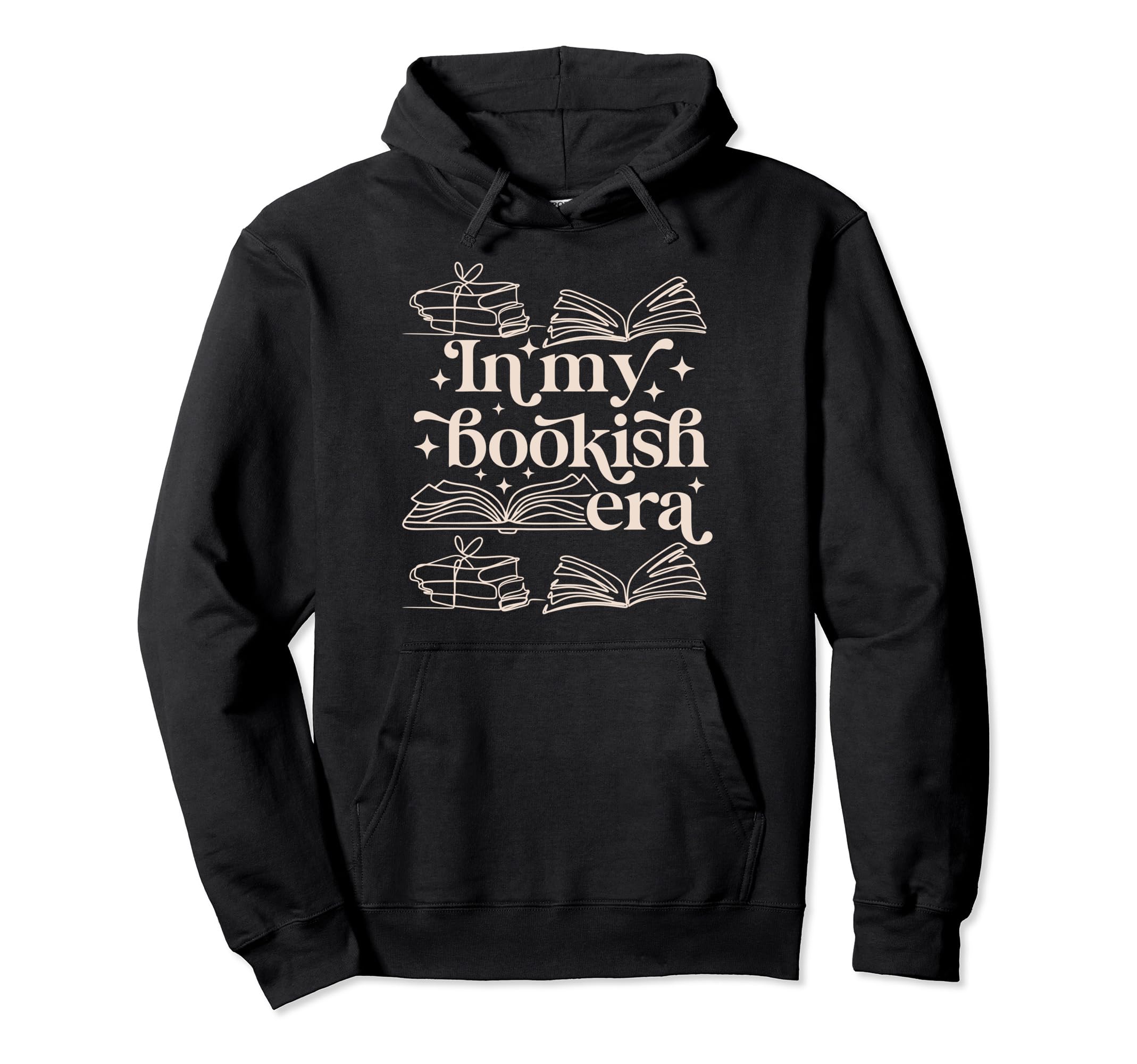My Bookish Era Book Lover Hoodie - Aesthetic Graphic Unisex - T-Shirt, Sweatshirt, Hoodie