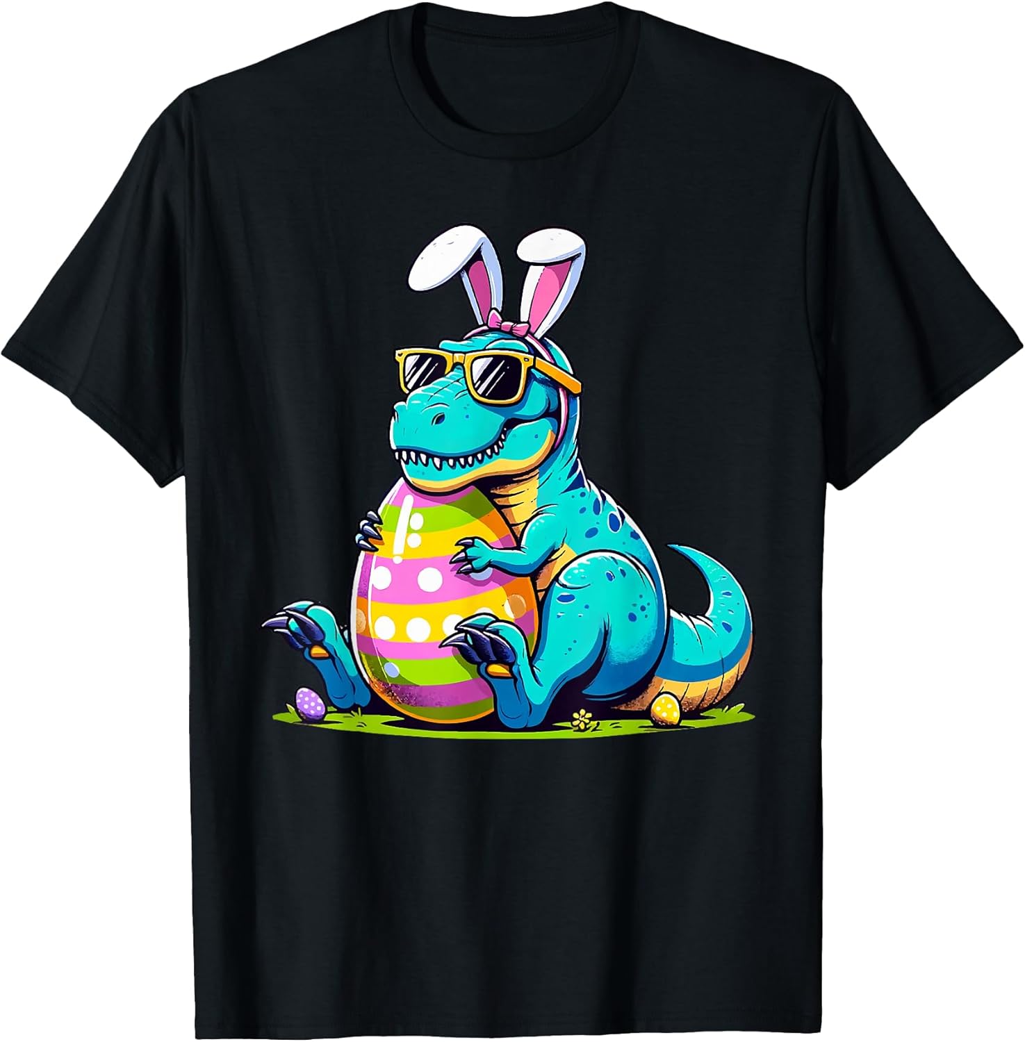 Happy Easter Dinosaur Lover Boy Girl xie Unisex T-shirt, Sweatshirt, Hoodie, Long Sleeve Tee - T-Shirt, Sweatshirt, Hoodie