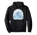 Dragon Sleeping Books Fantasy Snowy Hoodie - Fun Novelty Design Men Women - T-Shirt, Sweatshirt, Hoodie
