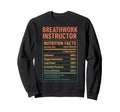 Breathwork Instructor Facts Sweatshirt - Aesthetic Graphic Men Women - T-Shirt, Sweatshirt, Hoodie