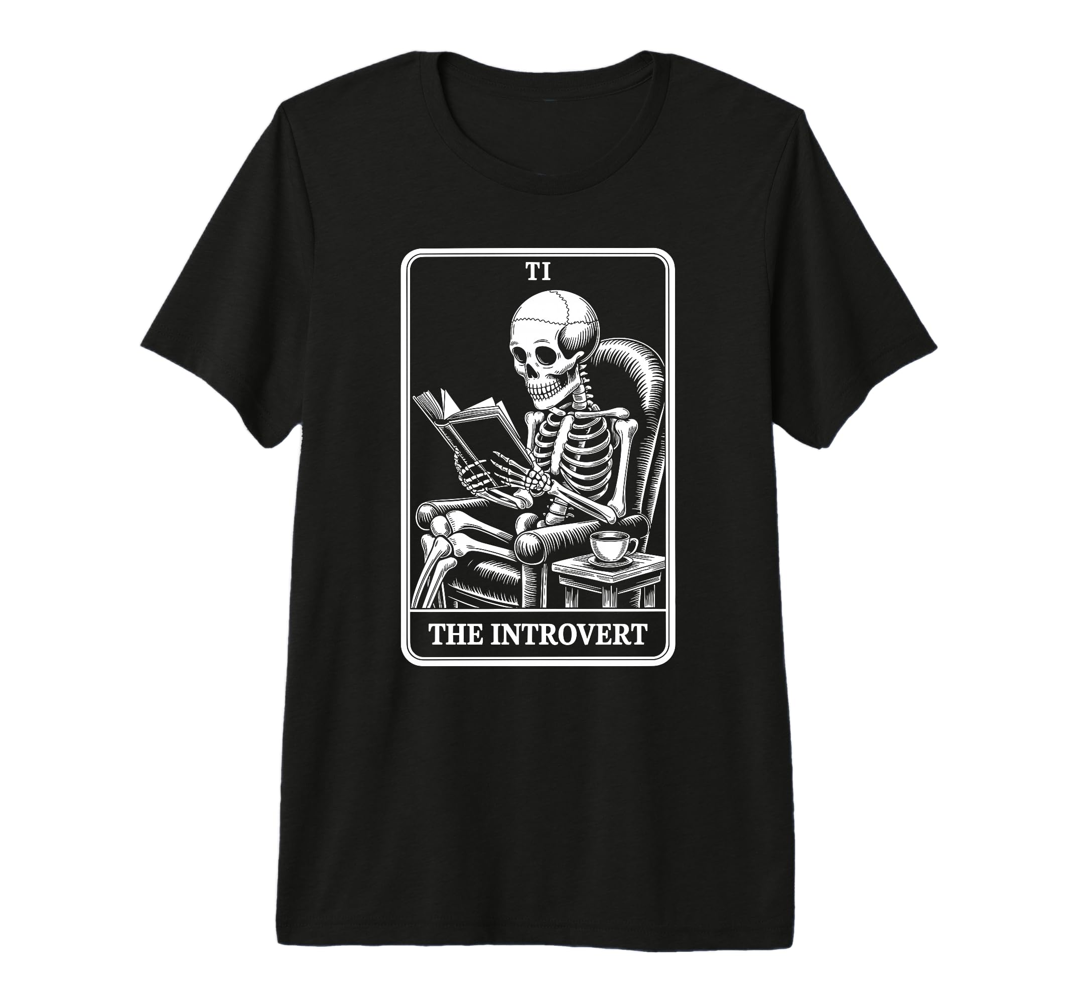 Introvert Tarot Indoorsy T-Shirt - Casual Everyday Wear Men Women - T-Shirt, Sweatshirt, Hoodie
