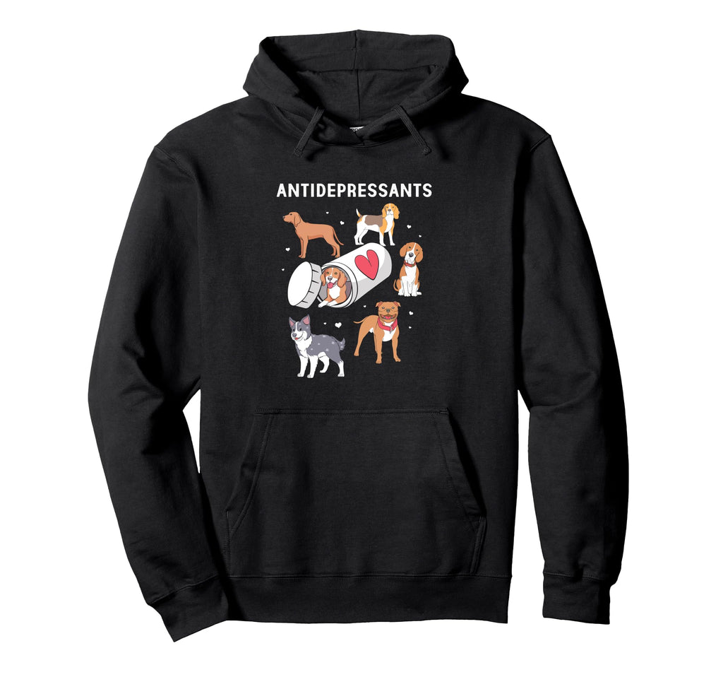 Funny Therapy Dog Owner Hoodie - Casual Everyday Wear for Adults - T-Shirt, Sweatshirt, Hoodie