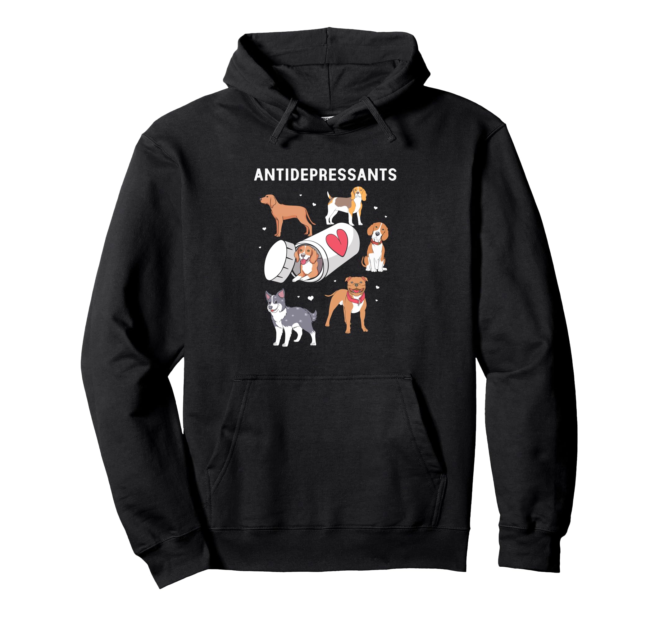 Funny Therapy Dog Owner Hoodie - Casual Everyday Wear for Adults - T-Shirt, Sweatshirt, Hoodie