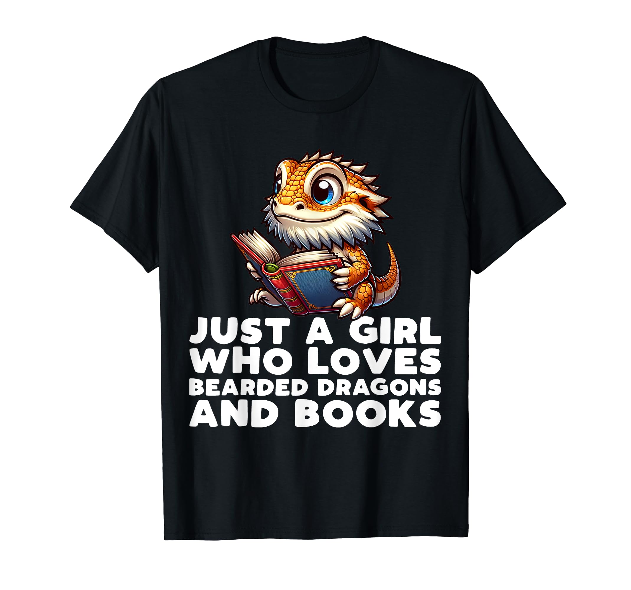 Just Who Loves Bearded Dragons And T-Shirt - Custom Art Print Men Women - T-Shirt, Sweatshirt, Hoodie