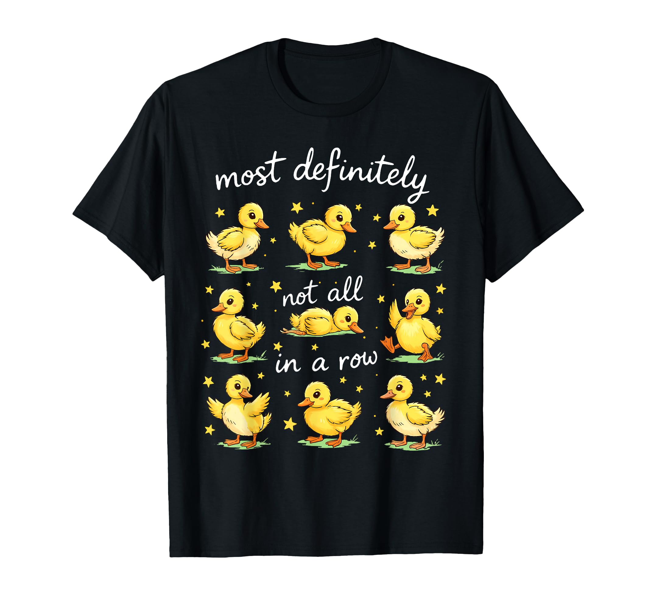 Most Definitely Not All Row Funny T-Shirt - Custom Art Print for Adults - T-Shirt, Sweatshirt, Hoodie