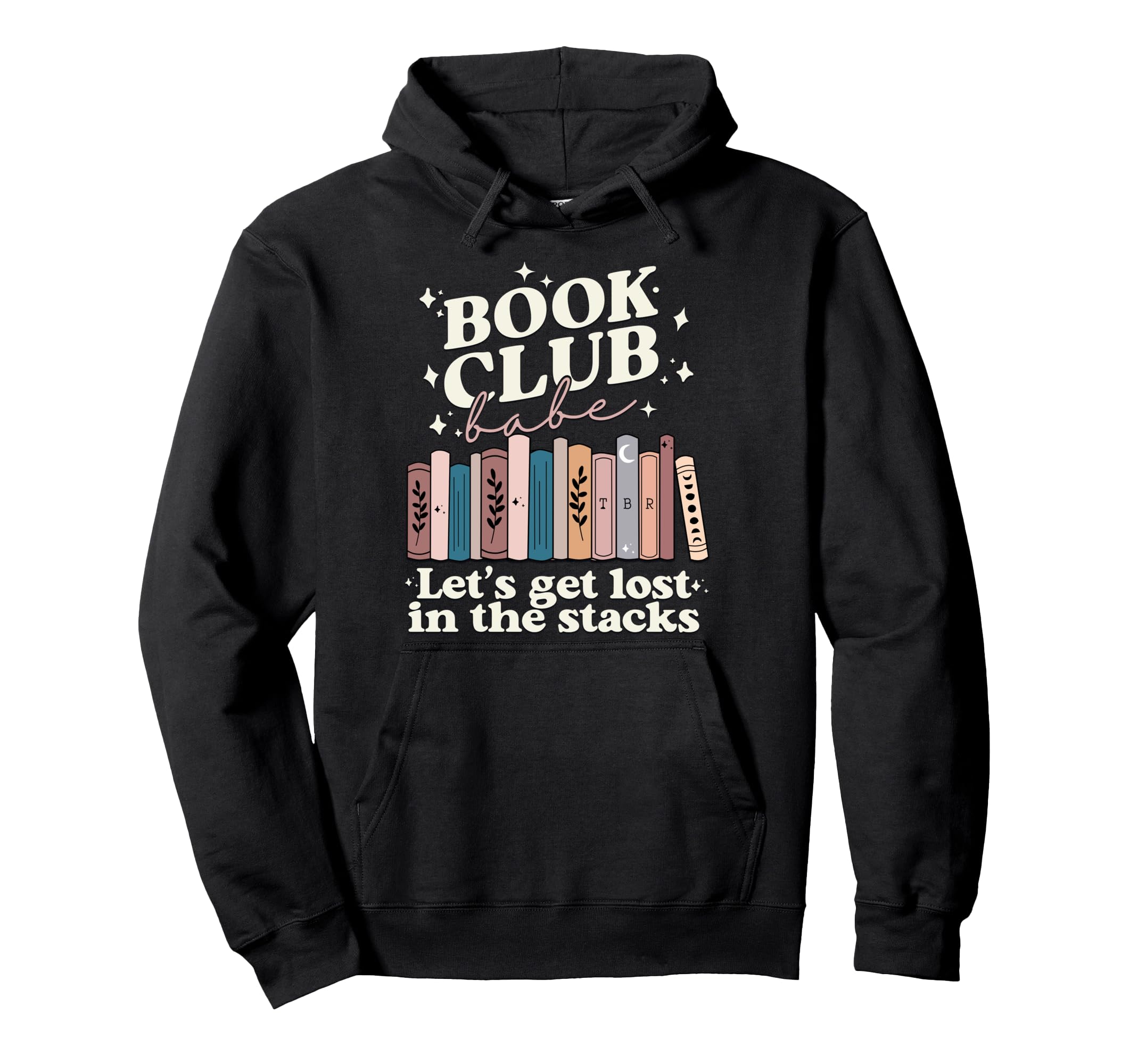 Book Club Babe Bibliophile Hoodie - Graphic Print Unisex - T-Shirt, Sweatshirt, Hoodie