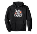 You Are Enough Joyful Mothers Day Vector Hoodie - Minimalist Print Unisex - T-Shirt, Sweatshirt, Hoodie