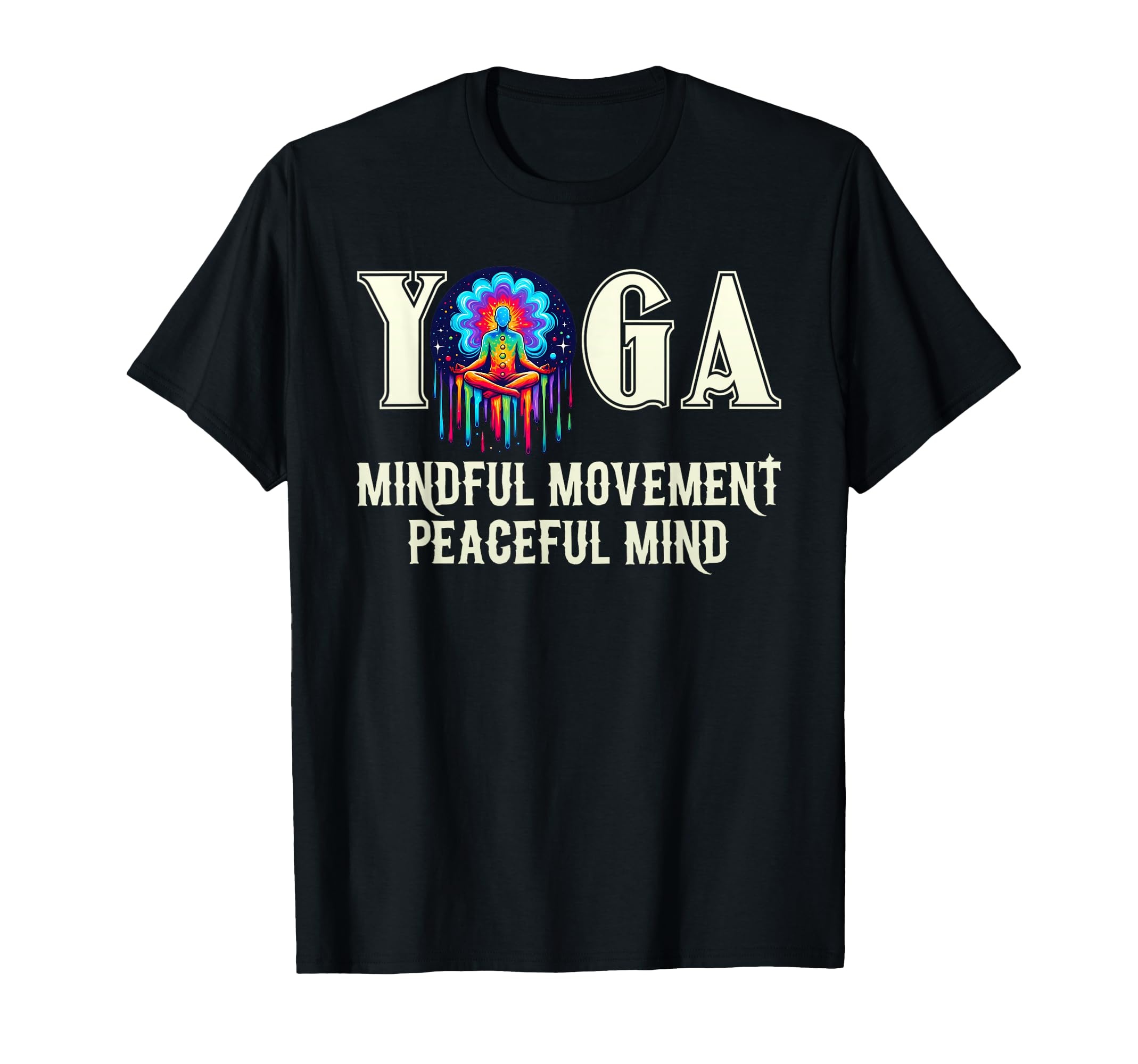Yoga Outfit Mindful Movement T-Shirt - Custom Art Print for Adults - T-Shirt, Sweatshirt, Hoodie