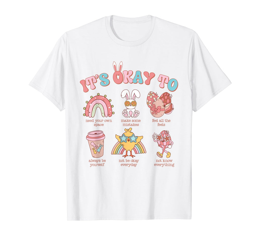 Its Okay To Mental Health Sped Teacher T-Shirt - Fun Novelty Design Unisex - T-Shirt, Sweatshirt, Hoodie