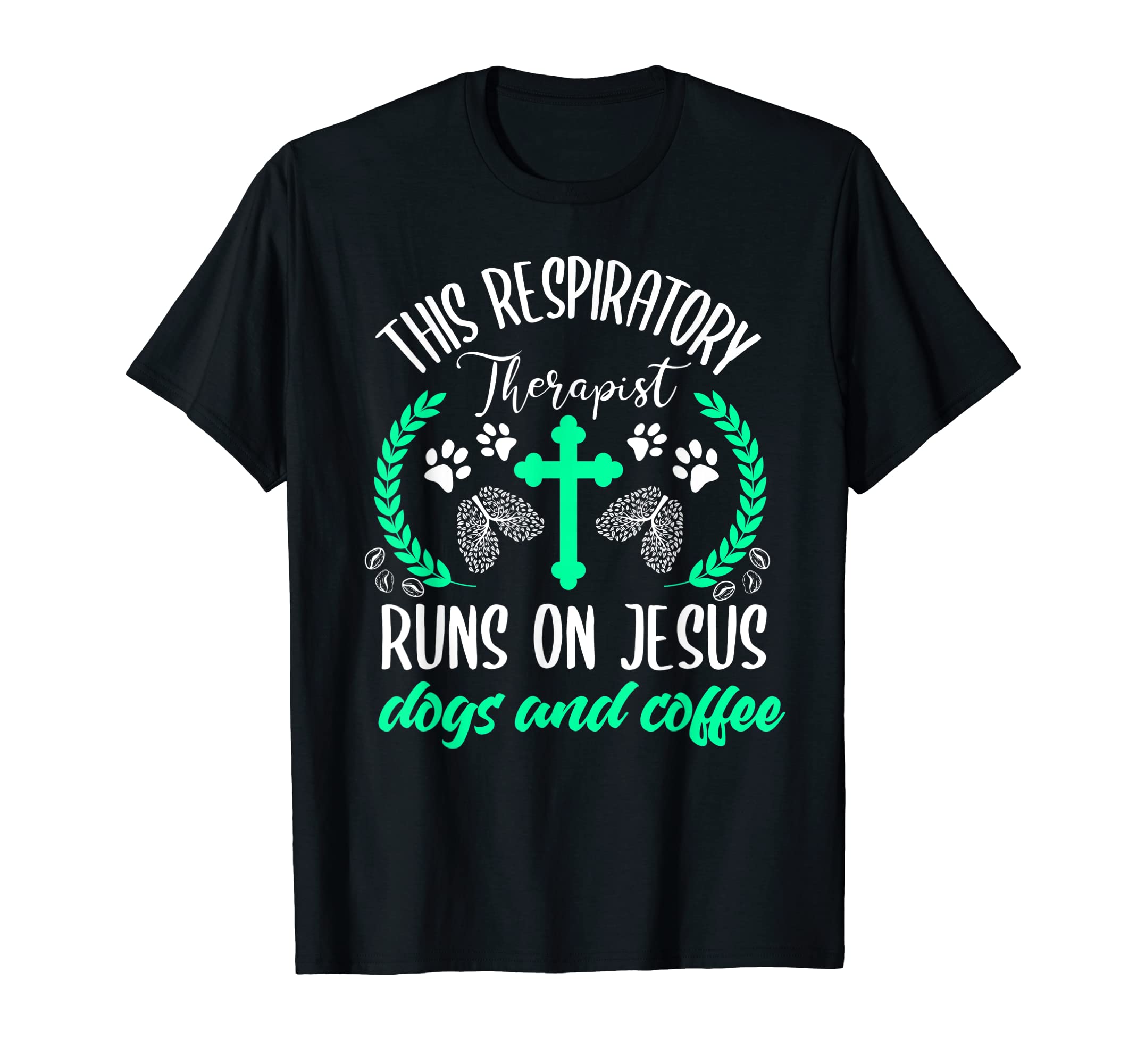 Christian Respiratory Therapist Dogs T-Shirt - Minimalist Print Unisex - T-Shirt, Sweatshirt, Hoodie