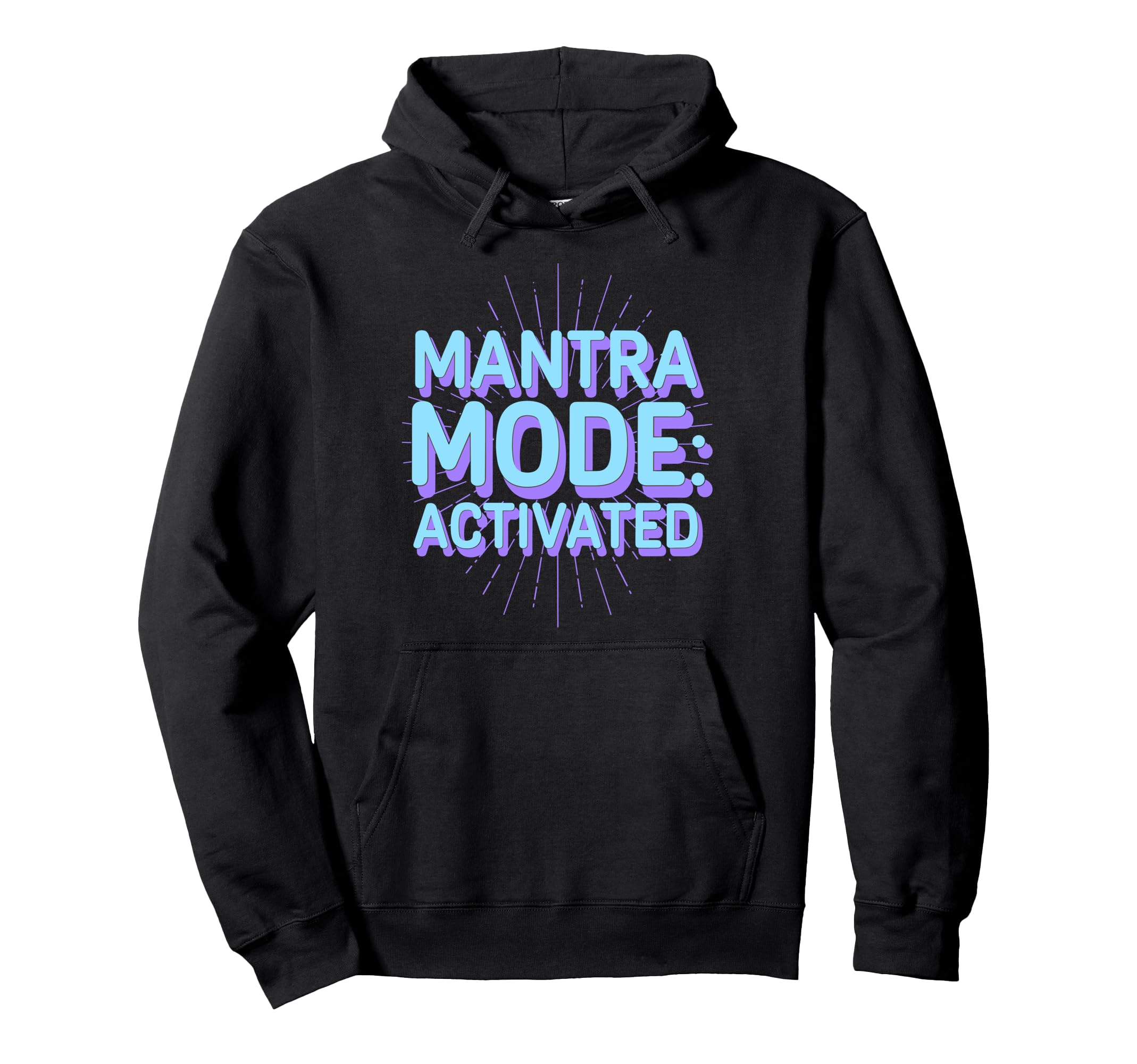 Transcendental Meditation Mindfulness Hoodie - Minimalist Print for Adults - T-Shirt, Sweatshirt, Hoodie