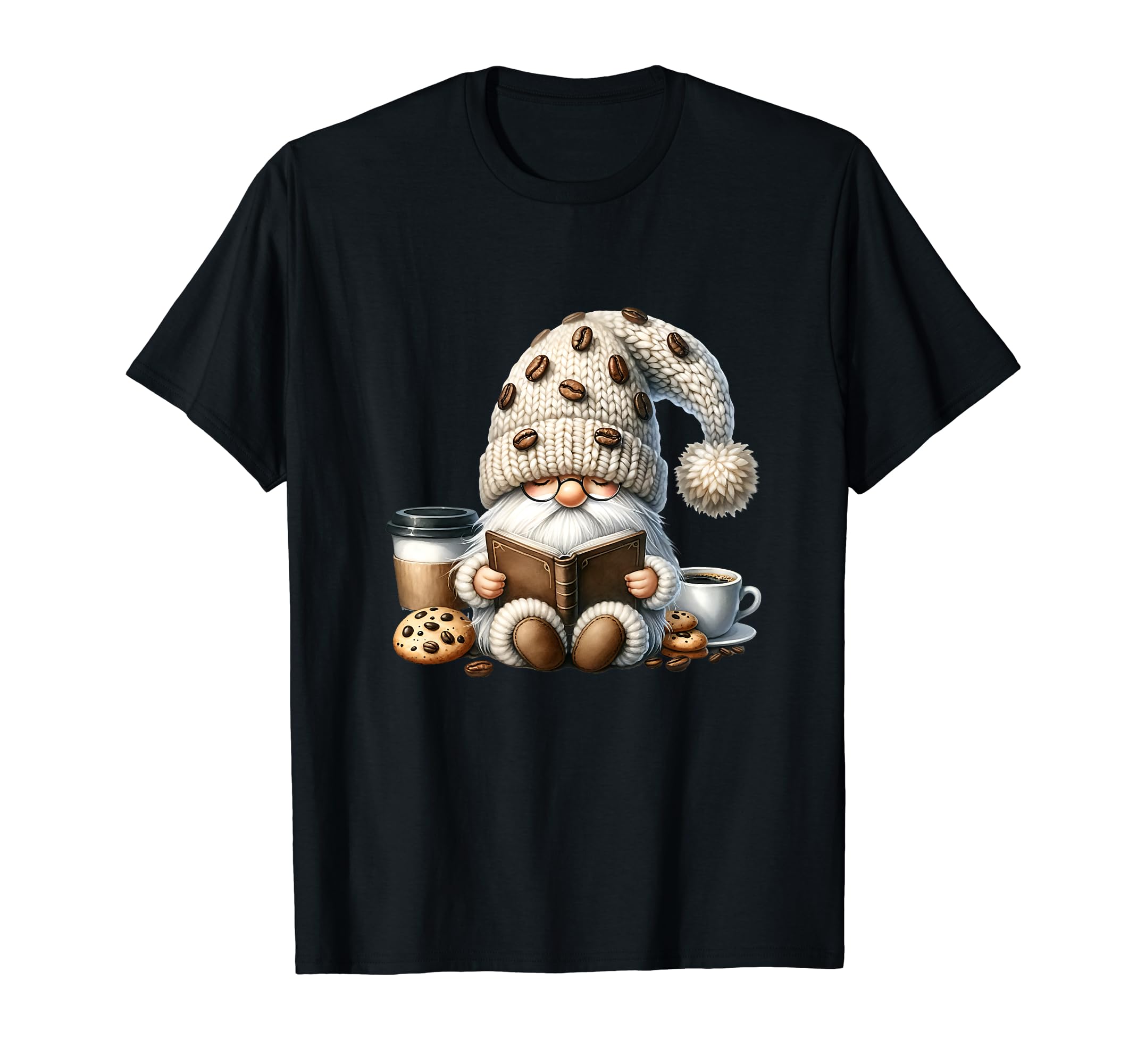 Retired Teacher Gnome Love Reading T-Shirt - Aesthetic Graphic for Adults - T-Shirt, Sweatshirt, Hoodie