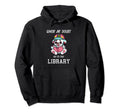 When Doubt Go To Library Dogs Book Hoodie - Aesthetic Graphic Men Women - T-Shirt, Sweatshirt, Hoodie