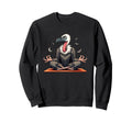 Meditation Vulture Yoga Pose Sweatshirt - Trendy Graphic Men Women - T-Shirt, Sweatshirt, Hoodie