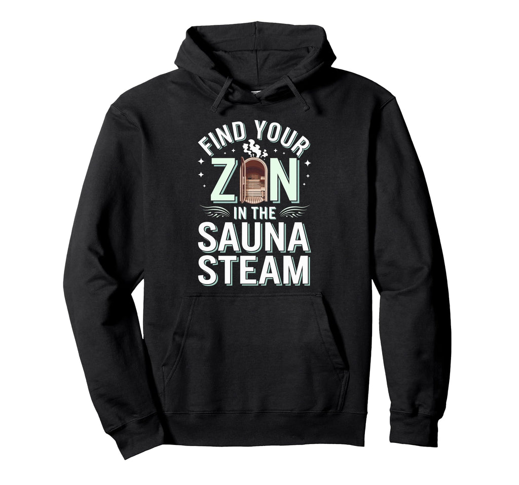 Infrared Sauna Sweat Therapy Spa Day Hoodie - Aesthetic Graphic Men Women - T-Shirt, Sweatshirt, Hoodie