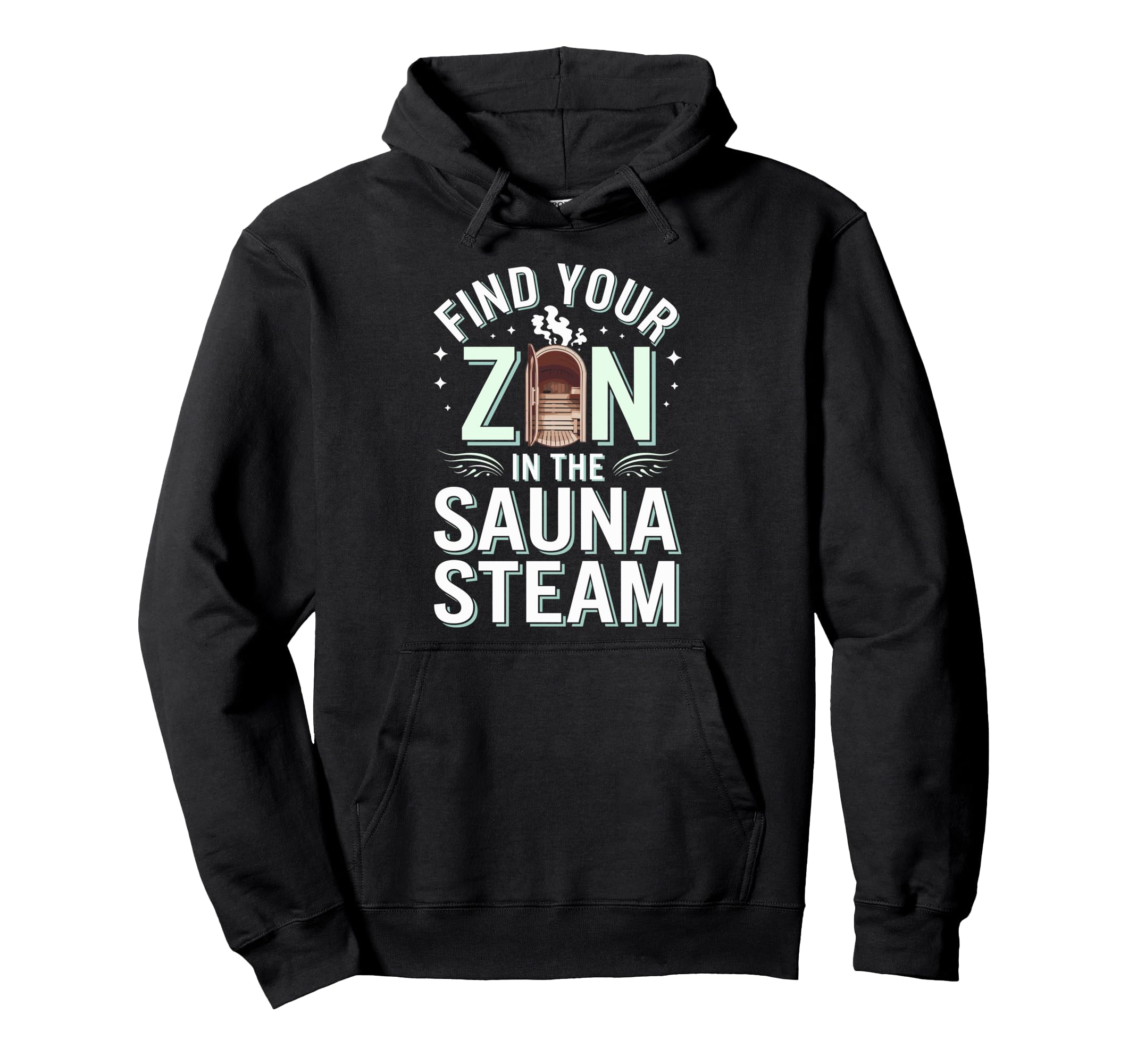 Infrared Sauna Sweat Therapy Spa Day Hoodie - Aesthetic Graphic Men Women - T-Shirt, Sweatshirt, Hoodie