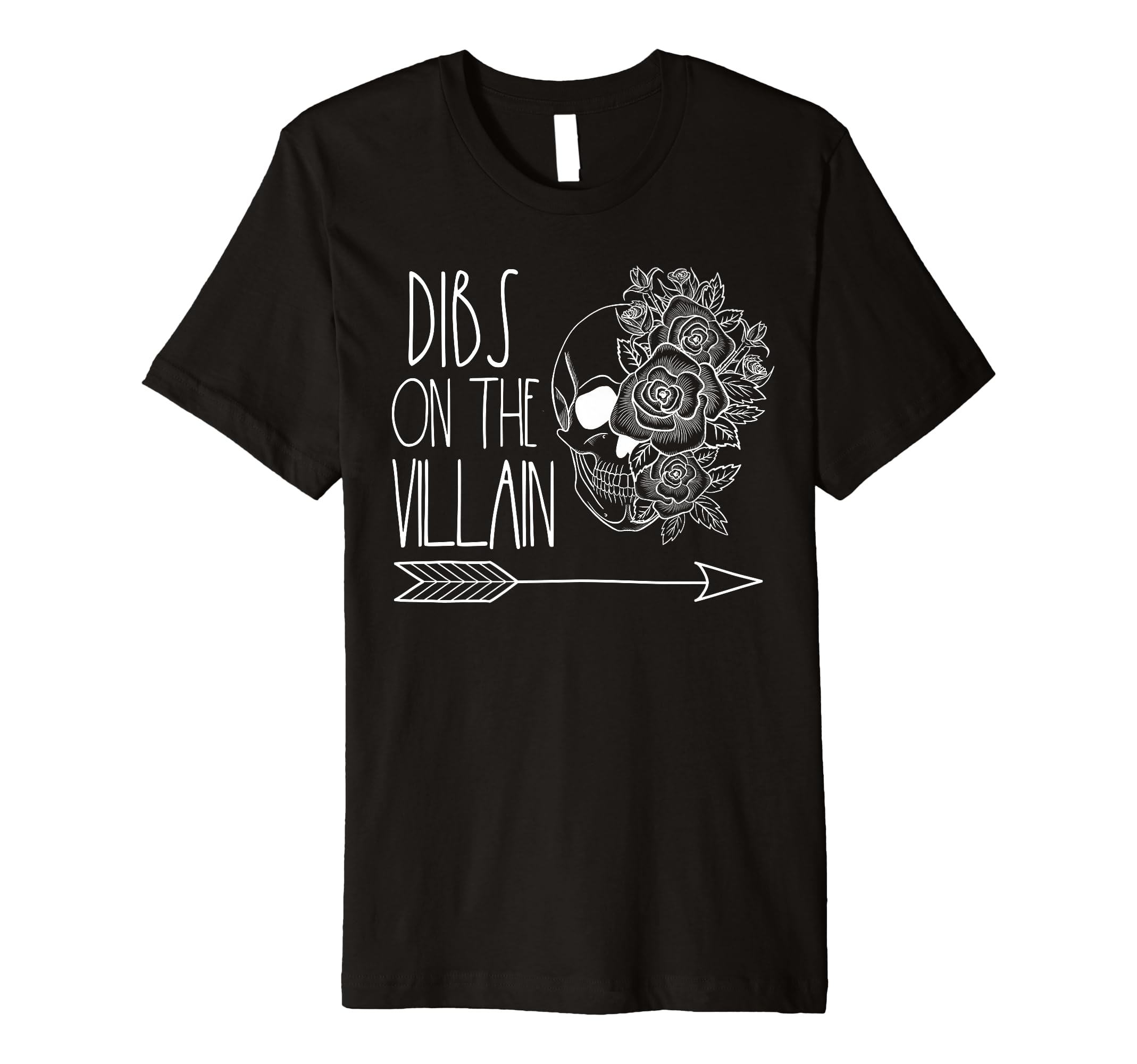 Dark Romance Reader Dibs Villain Smutty T-Shirt - Novelty Apparel Unisex - T-Shirt, Sweatshirt, Hoodie