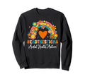 Groovy End Stigma Rainbow Mental Sweatshirt - Novelty Apparel Unisex - T-Shirt, Sweatshirt, Hoodie