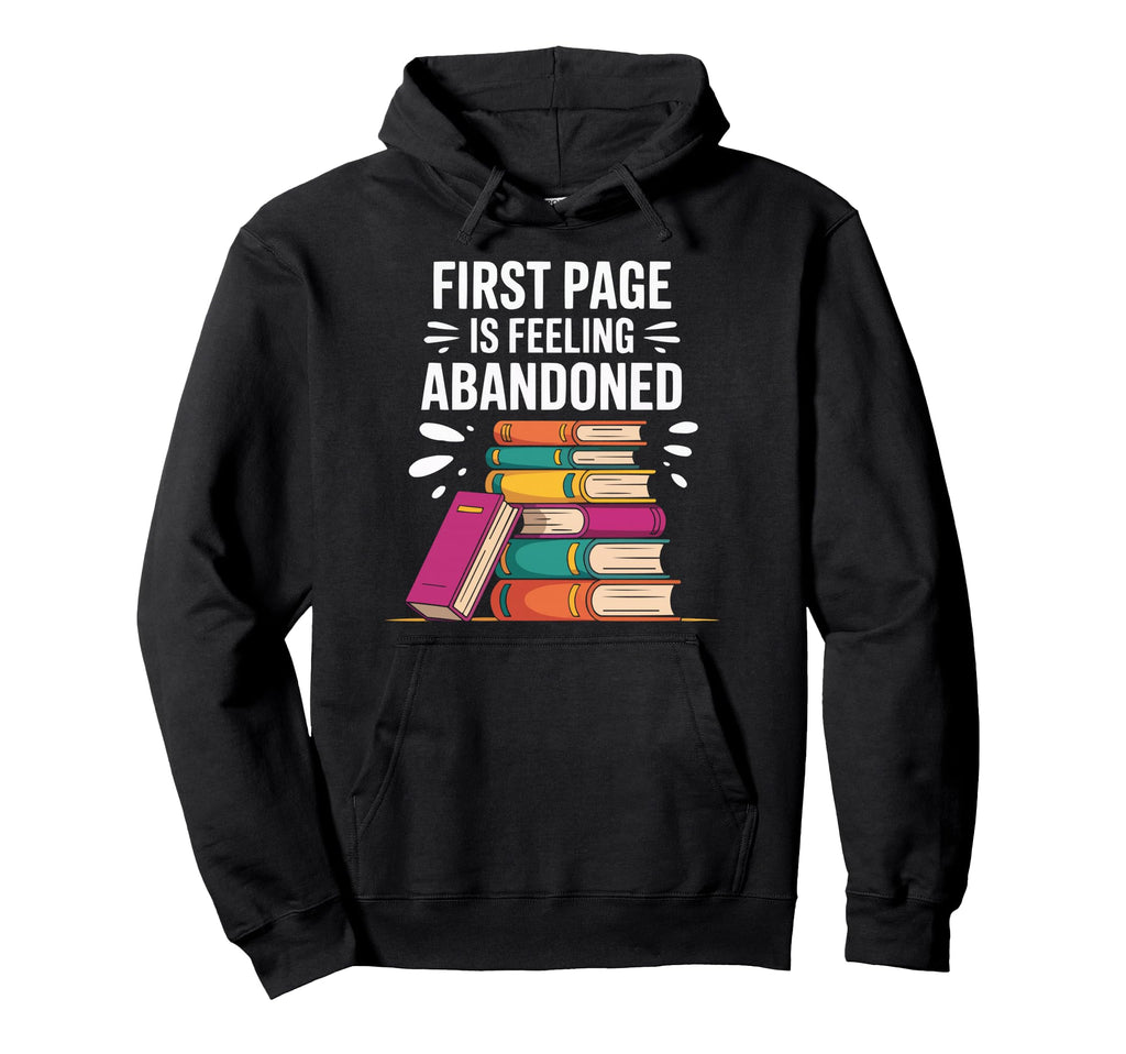Tsundoku Definition Bibliophile Hoodie - Minimalist Print Men Women - T-Shirt, Sweatshirt, Hoodie